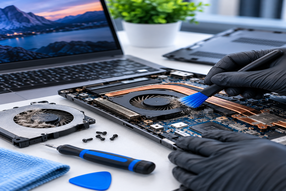 Laptop Overheating & Fan Cleaning