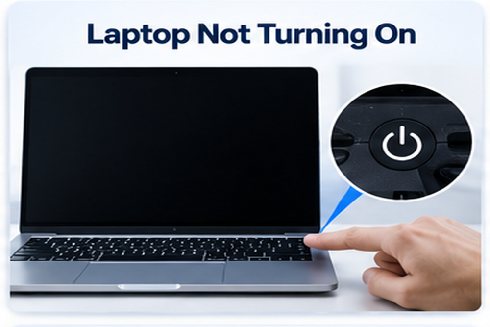 Laptop not turning on