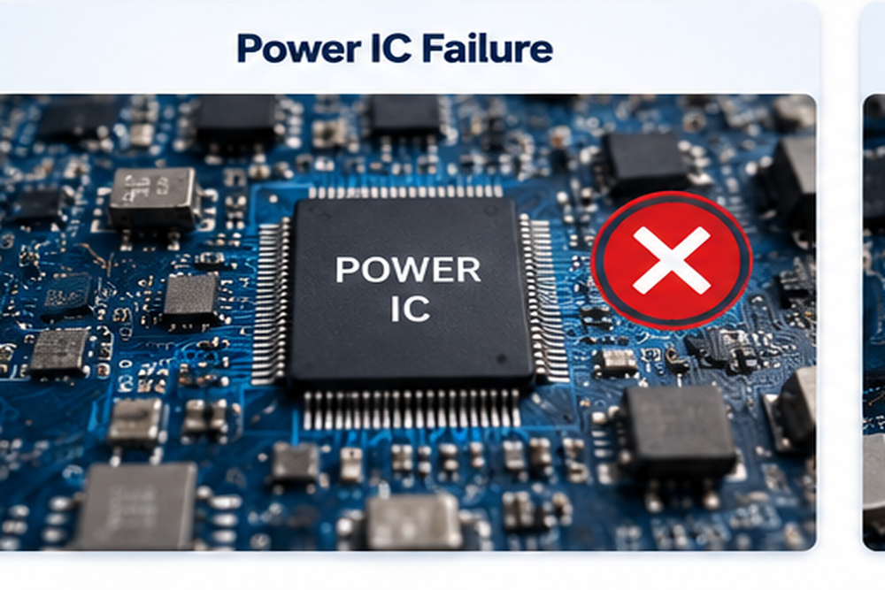 Power IC failure