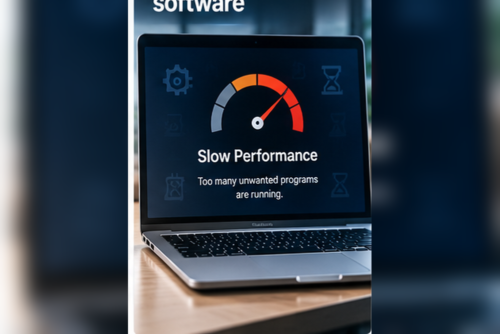 System slowdown caused by unwanted software