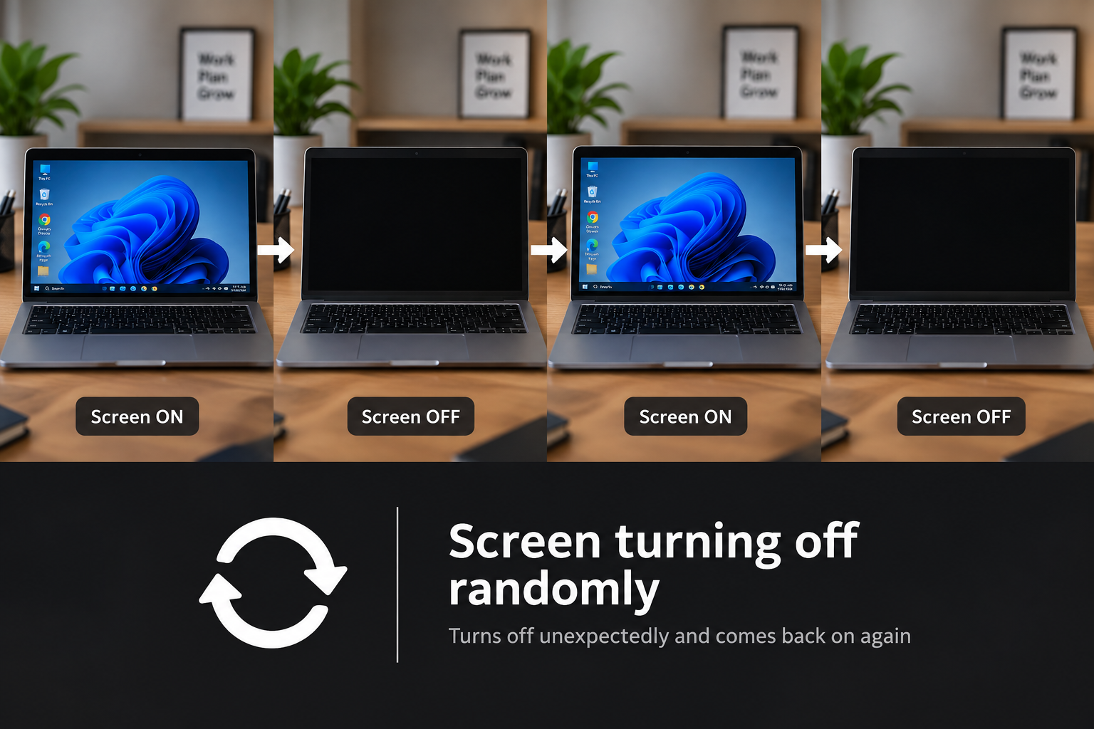 Screen turning off randomly